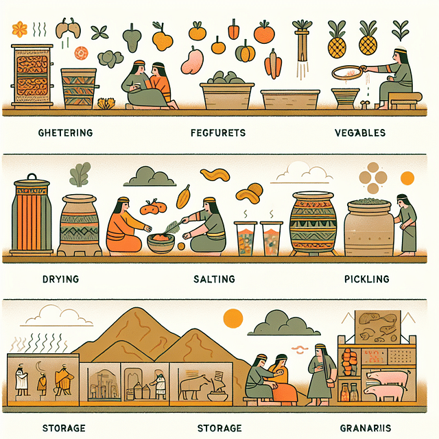 ancient food preservation methods in Mesopotamia