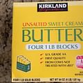 blocks of unsalted butter