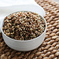 cooked quinoa