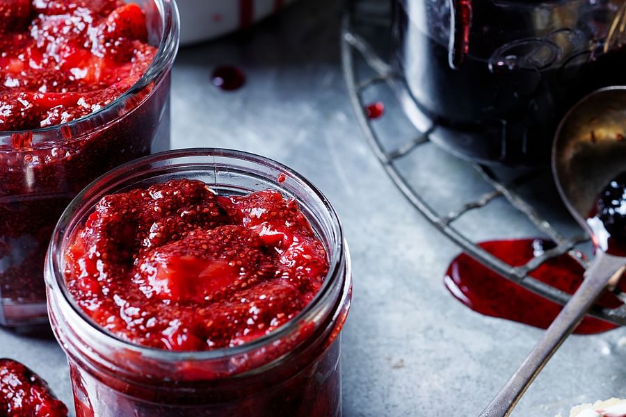 strawberry balsamic preserve