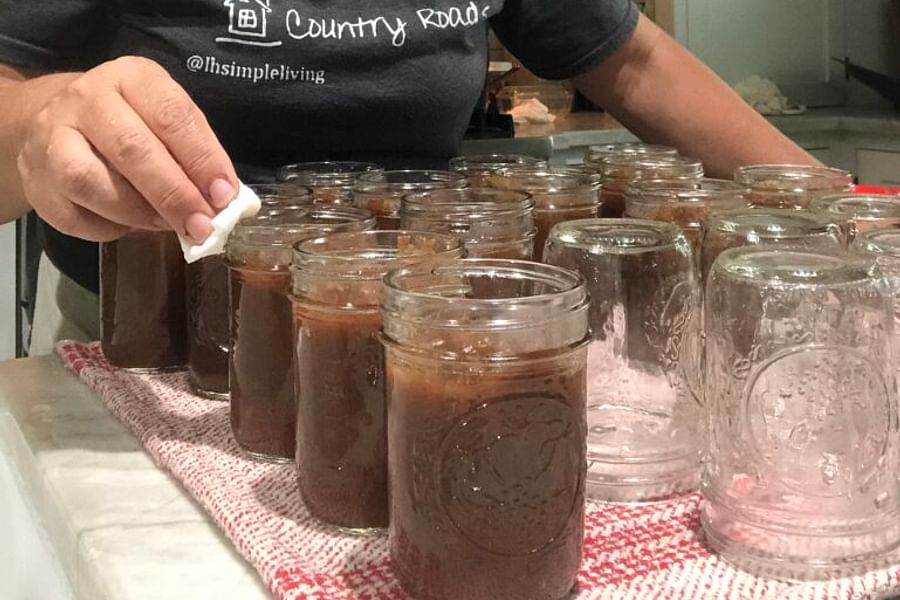 canning butter water bath