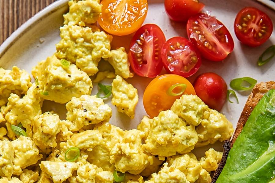 creamy scrambled eggs