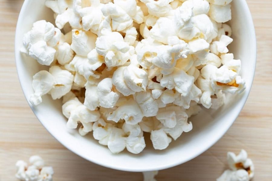 popcorn with melted butter