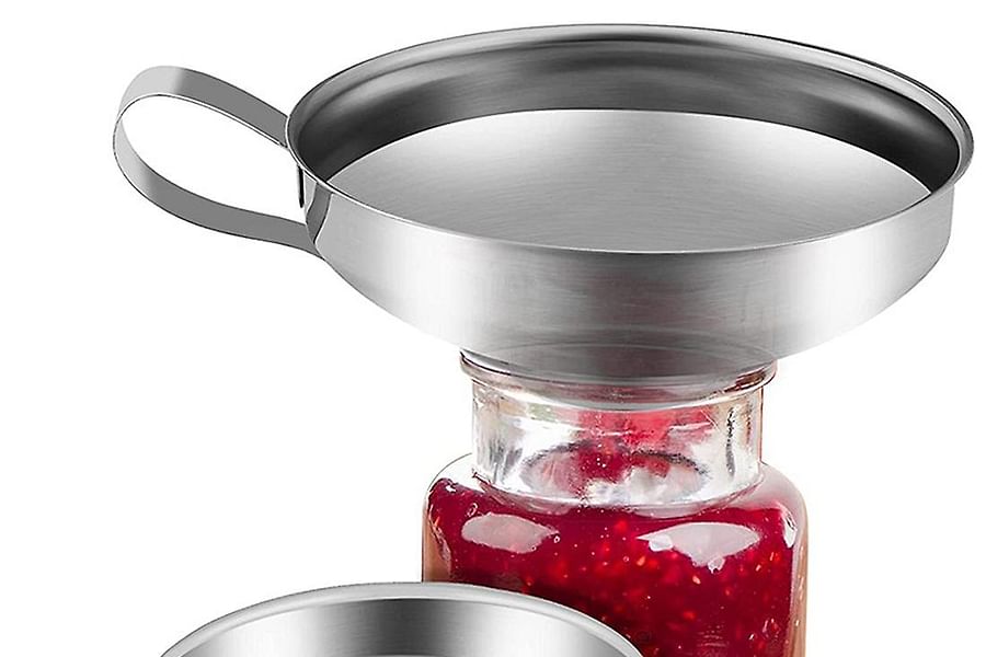 Plastic canning funnel