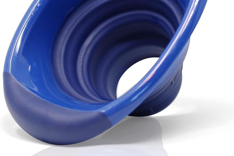 Silicone canning funnel