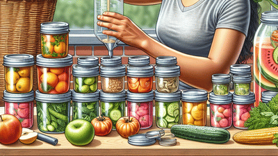 DIY Canned Goods: How to Utilize a Canning Funnel for Mess-Free Preserving