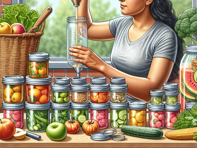 DIY Canned Goods: How to Utilize a Canning Funnel for Mess-Free Preserving