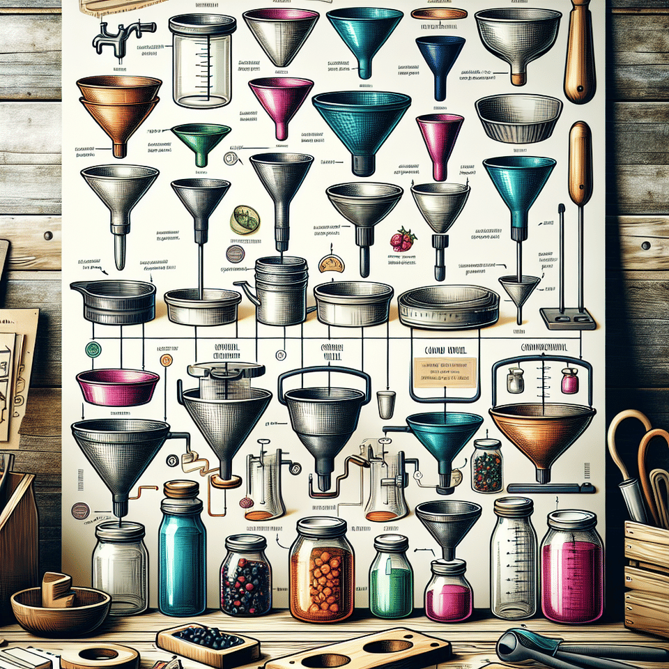 The Essential Canning Accessory: How to Choose the Right Canning Funnel for Your Projects