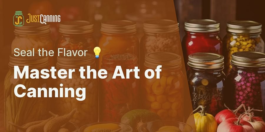 Master the Art of Canning - Seal the Flavor 💡