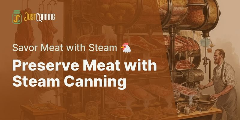 Preserve Meat with Steam Canning - Savor Meat with Steam 🐔