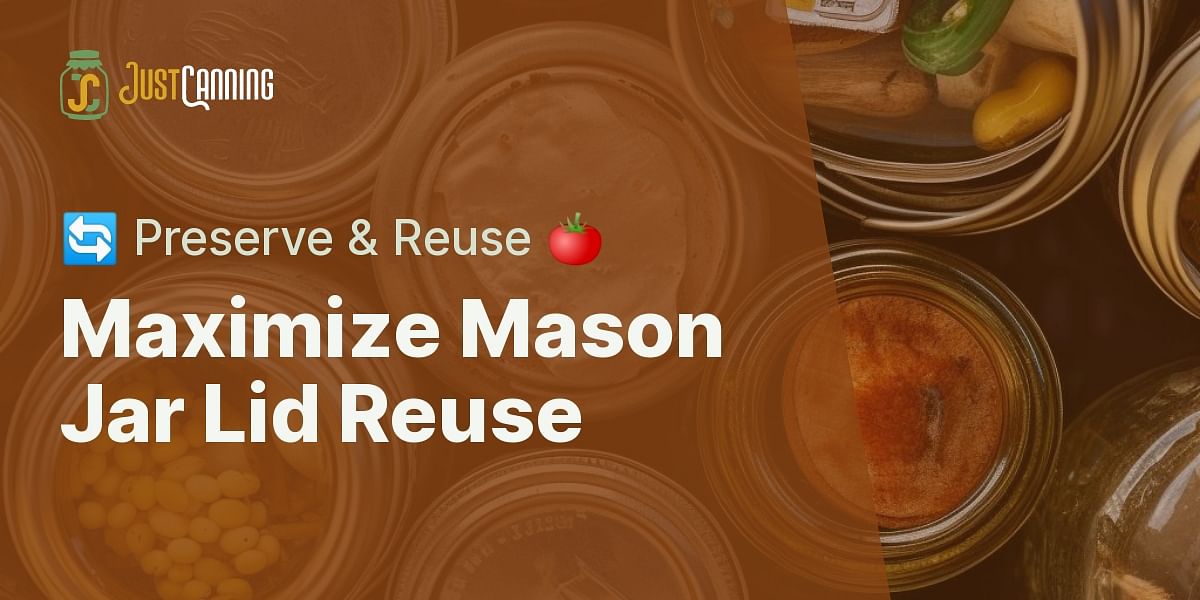 How Many Times Can Mason Jar Lids Be Reused in Canning?