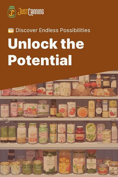 Unlock the Potential - 🥫 Discover Endless Possibilities