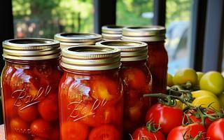 How can I preserve tomatoes in mason jars?