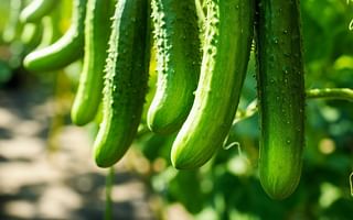 Which cucumbers are most suitable for pickling in a greenhouse environment?